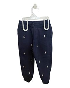 POLO BY RALPH LAUREN  BLUE   EMBROIDERED PANTS
