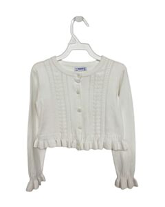 MAYORAL  WHITE    CARDIGAN