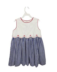 THE PROPER PEONY BLUE GINGHAM DRESS