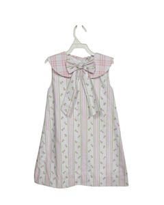 THE BELLA BEAN  PINK  FLORAL  DRESS