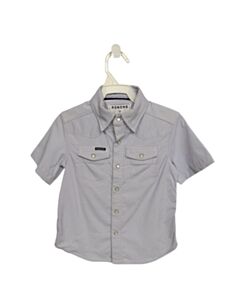 PONCHO  BLUE    DRESS SHIRT
