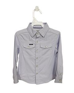 PONCHO  BLUE    DRESS SHIRT