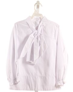 THE YELLOW LAMB  WHITE  DRESS SHIRT WITH BOW