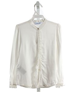 MAYORAL  WHITE  DRESS SHIRT WITH RUFFLE