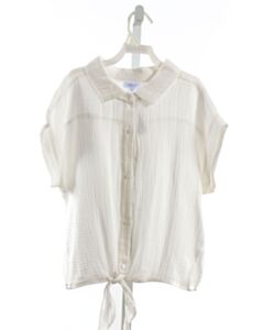 PLEAT. WHITE SHIRT-SS