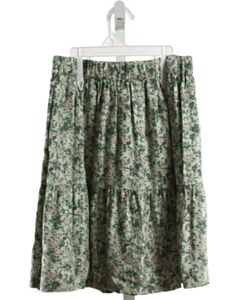 CREAMIE GREEN FLORAL SKIRT