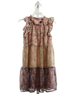 IMOGA BROWN FLORAL DRESS