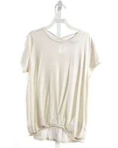 IMOGA  CREAM  KNIT SS SHIRT