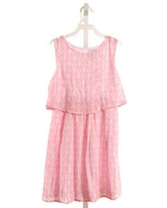 MAGGIE BREEN  PINK  PRINTED DESIGN DRESS