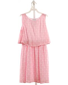 MAGGIE BREEN  PINK  PRINTED DESIGN DRESS