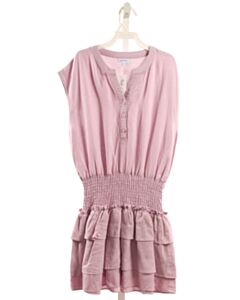 PLEAT.  LAVENDER  DRESS