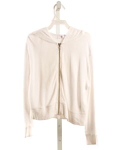 BELLA DAHL  WHITE TERRY CLOTH  CARDIGAN
