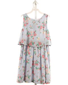 MAGGIE BREEN  BLUE  FLORAL  DRESS