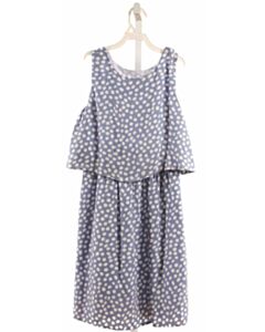 MAGGIE BREEN  BLUE  POLKA DOT  DRESS