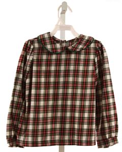 FUNTASIA TOO  RED  PLAID  DRESS SHIRT