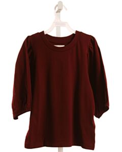 DL1961  MAROON  KNIT LS SHIRT