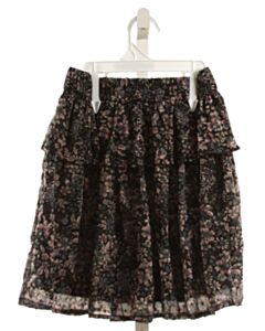 CREAMIE  MULTI-COLOR  FLORAL  SKIRT