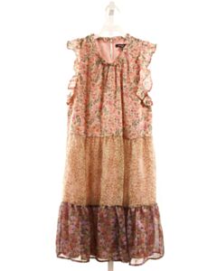 IMOGA  BROWN  FLORAL  DRESS