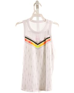 LUCKY IN LOVE WHITE KNIT TANK