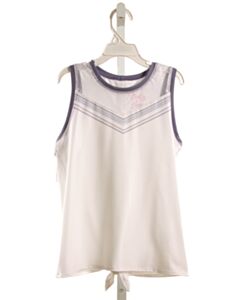 LUCKY IN LOVE WHITE KNIT TANK