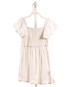 SHADE CRITTERS WHITE SMOCKED DRESS