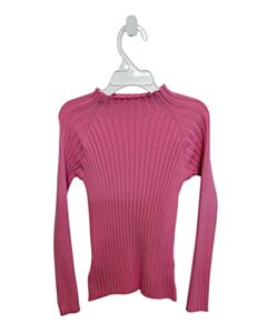 MAYORAL  PINK    KNIT LS SHIRT