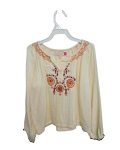 PINK CHICKEN CREAM KNIT LS SHIRT