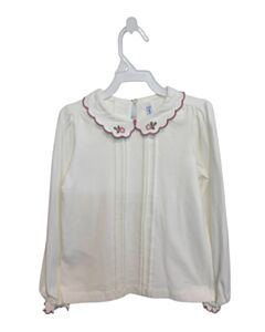 MAYORAL  WHITE    KNIT LS SHIRT