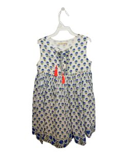 PAISLEY MAGIC BLUE FLORAL DRESS