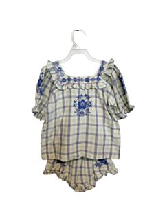 LALI BLUE PLAID 2-PIECE OUTFIT