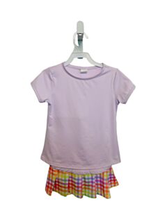 SET BY LULLABY SET  PURPLE  PLAID  2-PIECE DRESSY OUTFIT