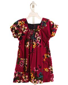JOULES  PURPLE CORDUROY FLORAL  DRESS