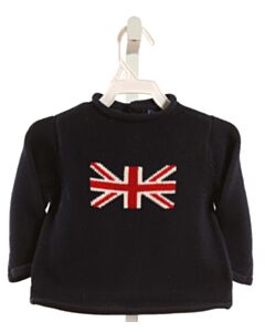CHELSEA CLOTHING CO.  NAVY    SWEATER