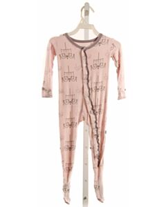 KICKEE PANTS  LT PINK    LOUNGEWEAR WITH RUFFLE