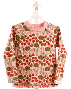 HANNA ANDERSSON  PINK  FLORAL  RASH GUARD