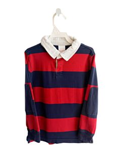 HANNA ANDERSSON RED STRIPED KNIT LS SHIRT