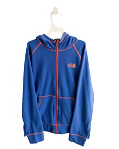 NORTH FACE BLUE FLEECE OUTERWEAR