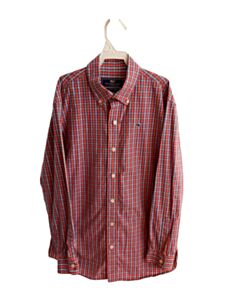 VINEYARD VINES  RED  PLAID  DRESS SHIRT