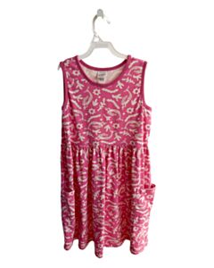 HANNA ANDERSSON  PINK  FLORAL  KNIT DRESS