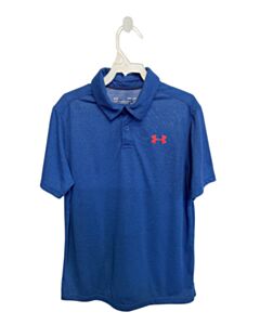 UNDER ARMOUR BLUE STRIPED DRESS SHIRT