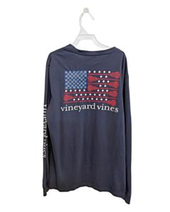 VINEYARD VINES BLUE PRINTED DESIGN T-SHIRT