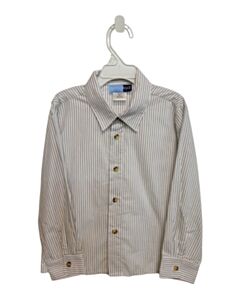 GOODLAD GRAY STRIPED DRESS SHIRT