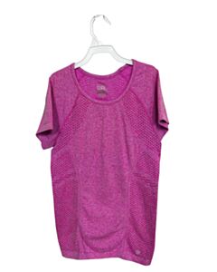 ATHLETA GIRL  PINK    KNIT SS SHIRT