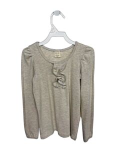 LULU AND ROO CREAM KNIT LS SHIRT