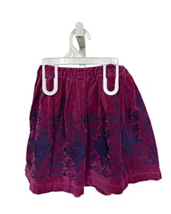 FLEUR PURPLE VELOUR SKIRT