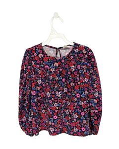 CREWCUTS PINK CORDUROY FLORAL SHIRT-LS