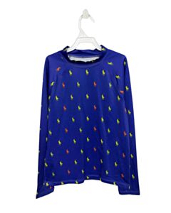POLO BY RALPH LAUREN  BLUE   PRINTED DESIGN RASH GUARD