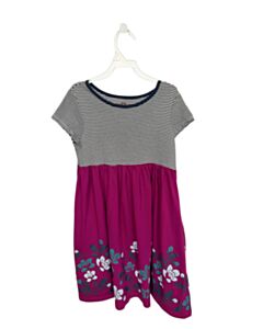 TEA  PURPLE  FLORAL  KNIT DRESS