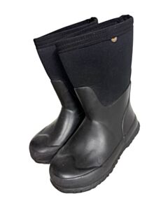 BOGS BLACK BOOTS *THIS ITEM IS GENTLY USED WITH MINOR SIGNS OF WEAR (FAINT STAIN AND SCUFFING) *VGU SIZE TODDLER 13