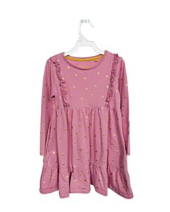 MINI BODEN PINK POLKA DOT KNIT DRESS